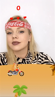 Game filter Coca